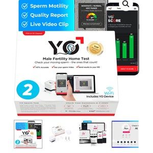 YO Male Fertility Home Test - brand new sealed